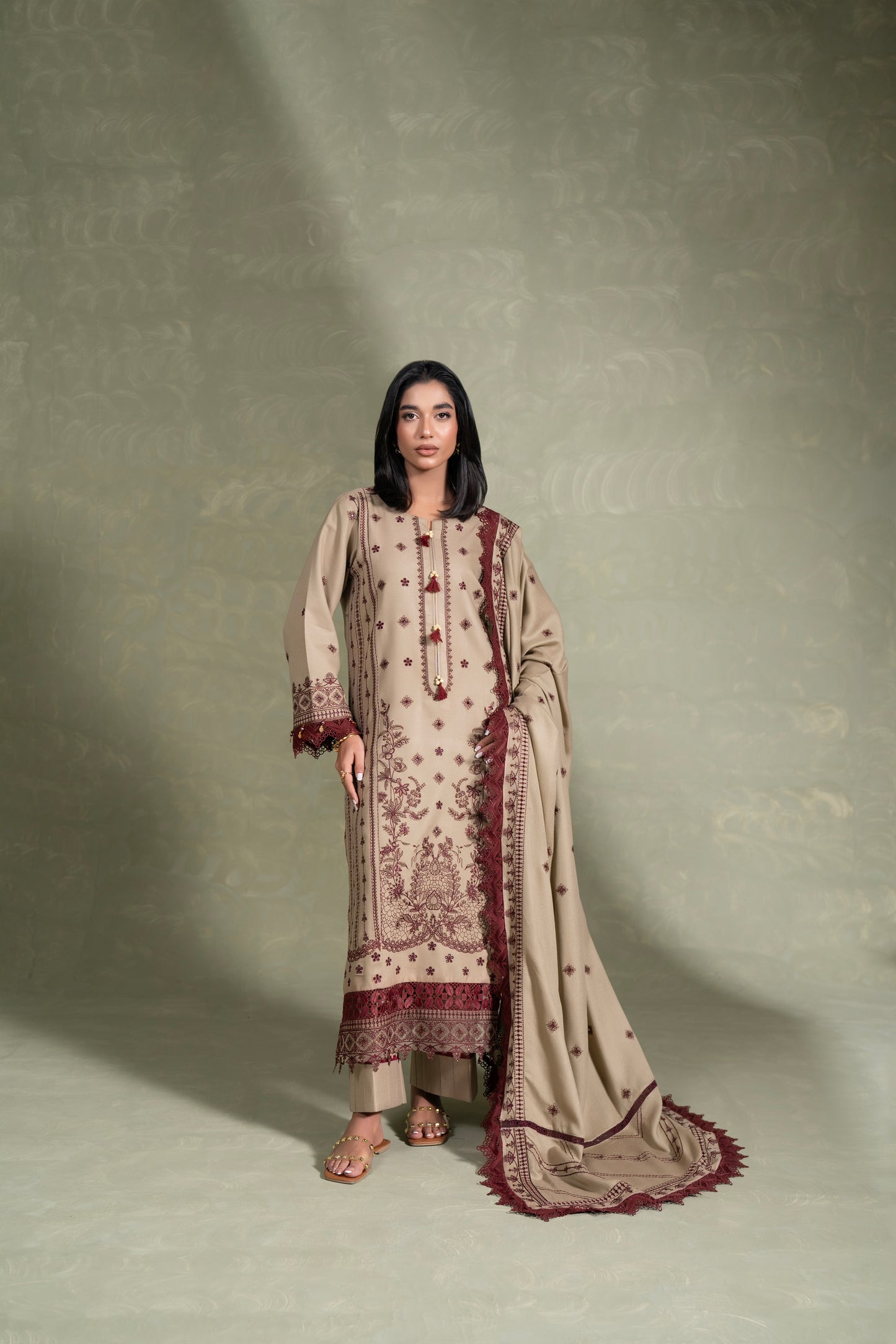 WS-07 | 3 PC EMBROIDERED
