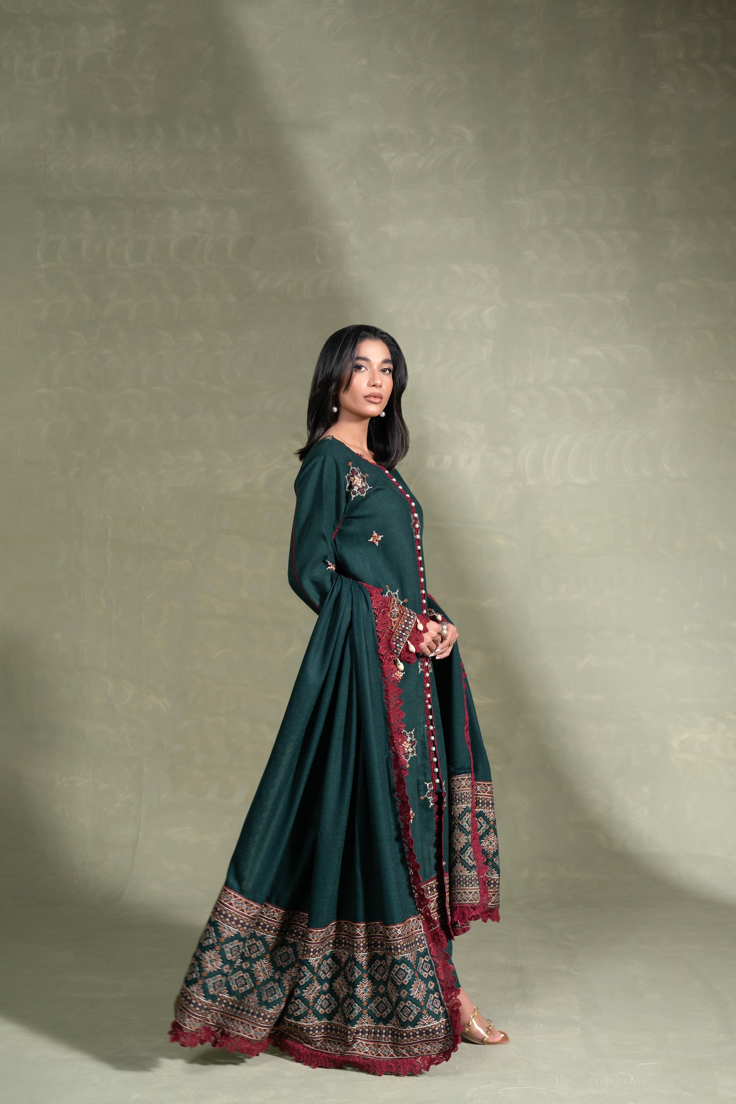 WS-04| 3 PC EMBROIDERED
