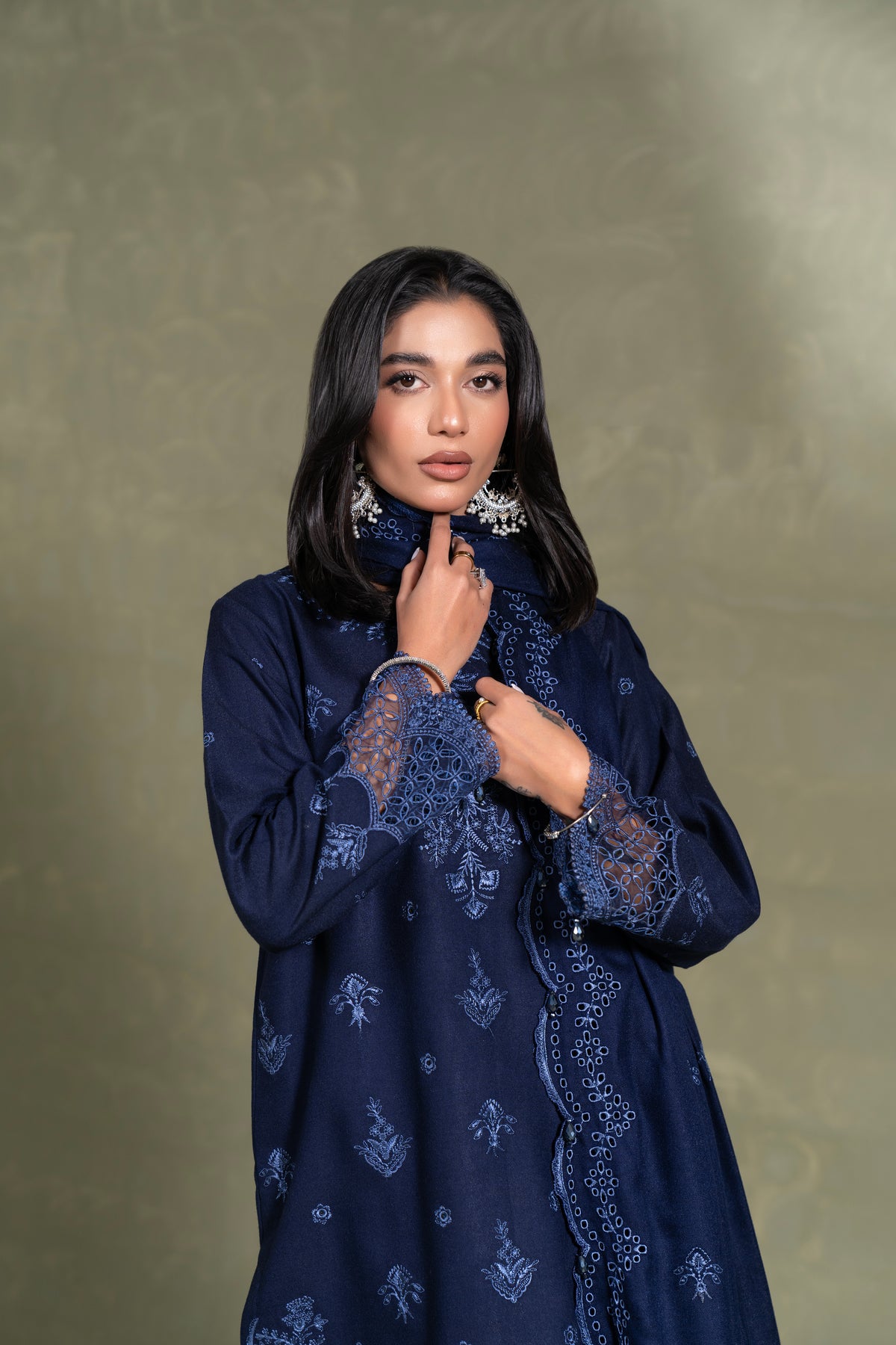 Stephanie WS-03 | 3 PC EMBROIDERED