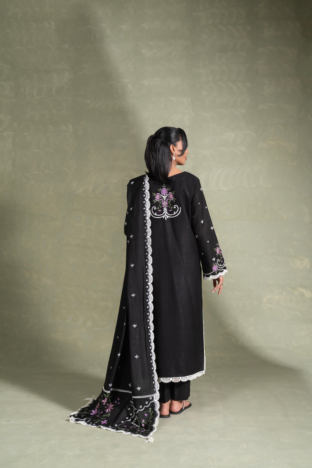 Danielle WS-05| 3 PC EMBROIDERED
