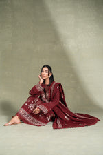 Sylvia WS-01 | 3 PC EMBROIDERED
