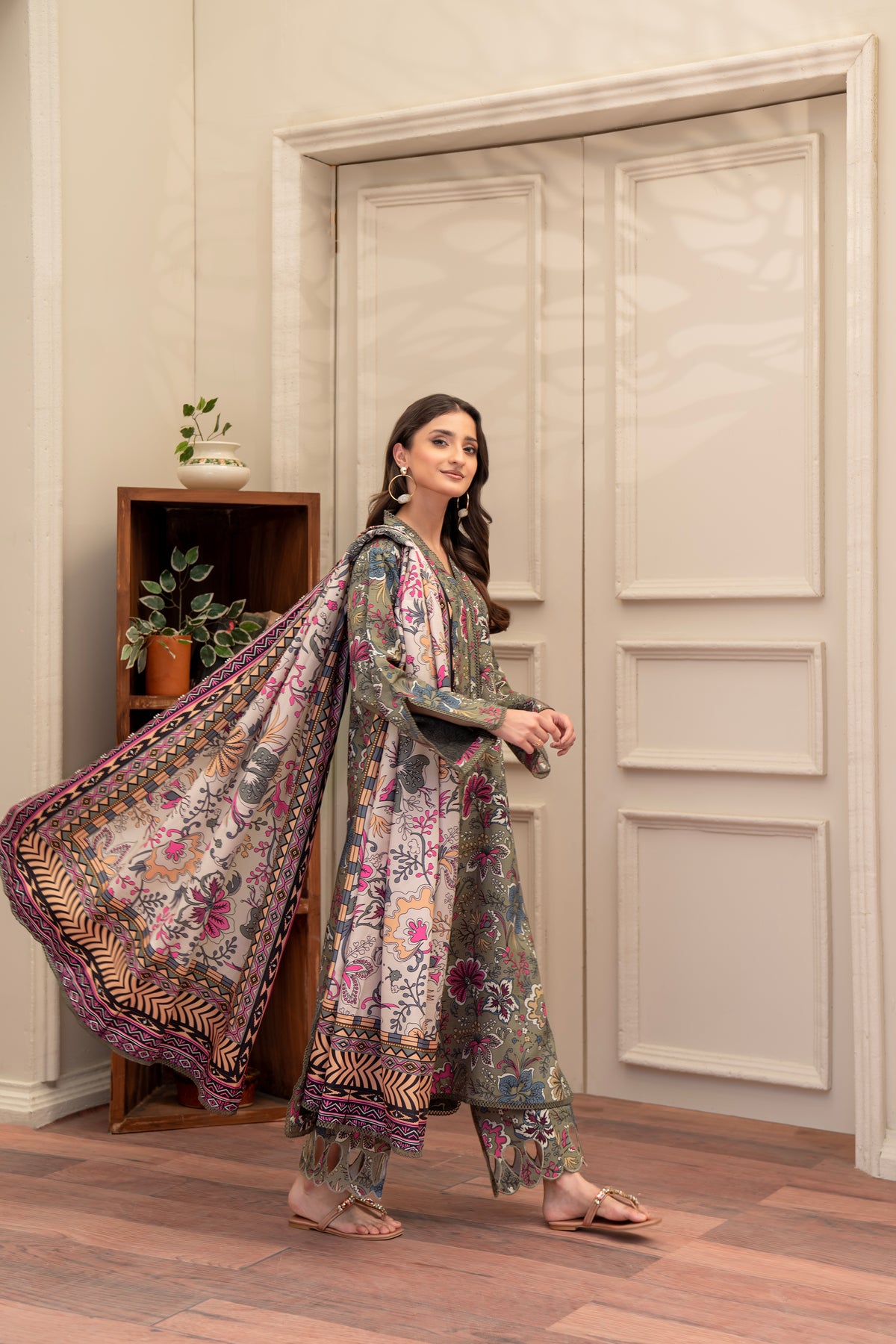 Lydia AGAAZ CO - 02 | 3 PC PRINTED