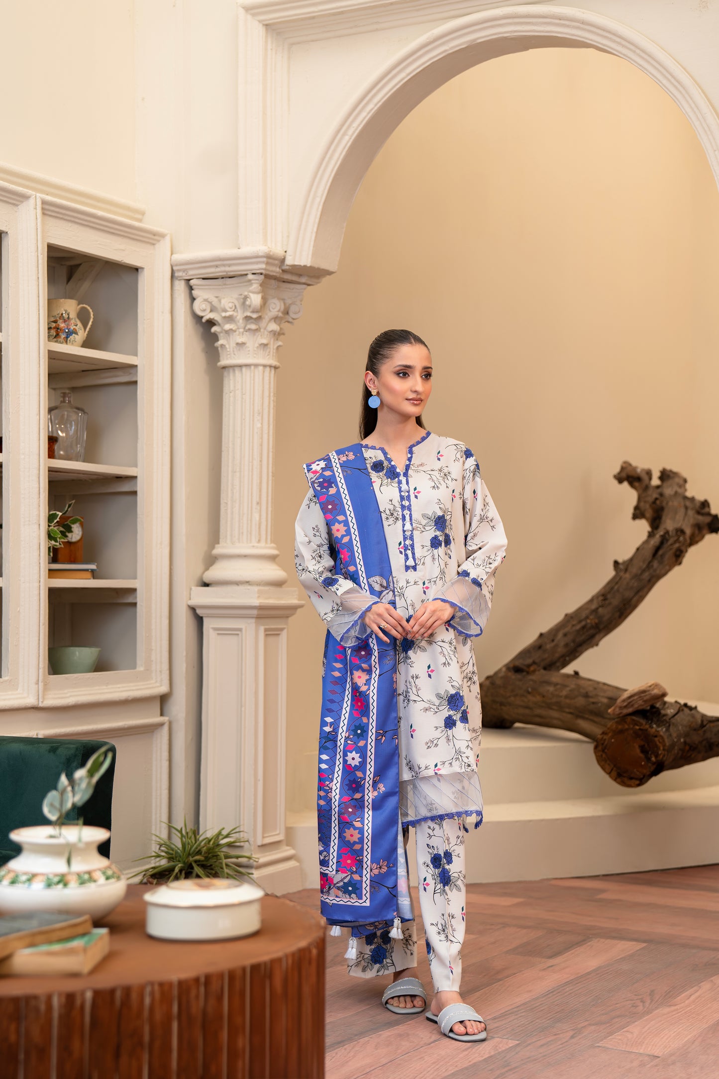 AGAAZ CO - 06| 3 PC PRINTED