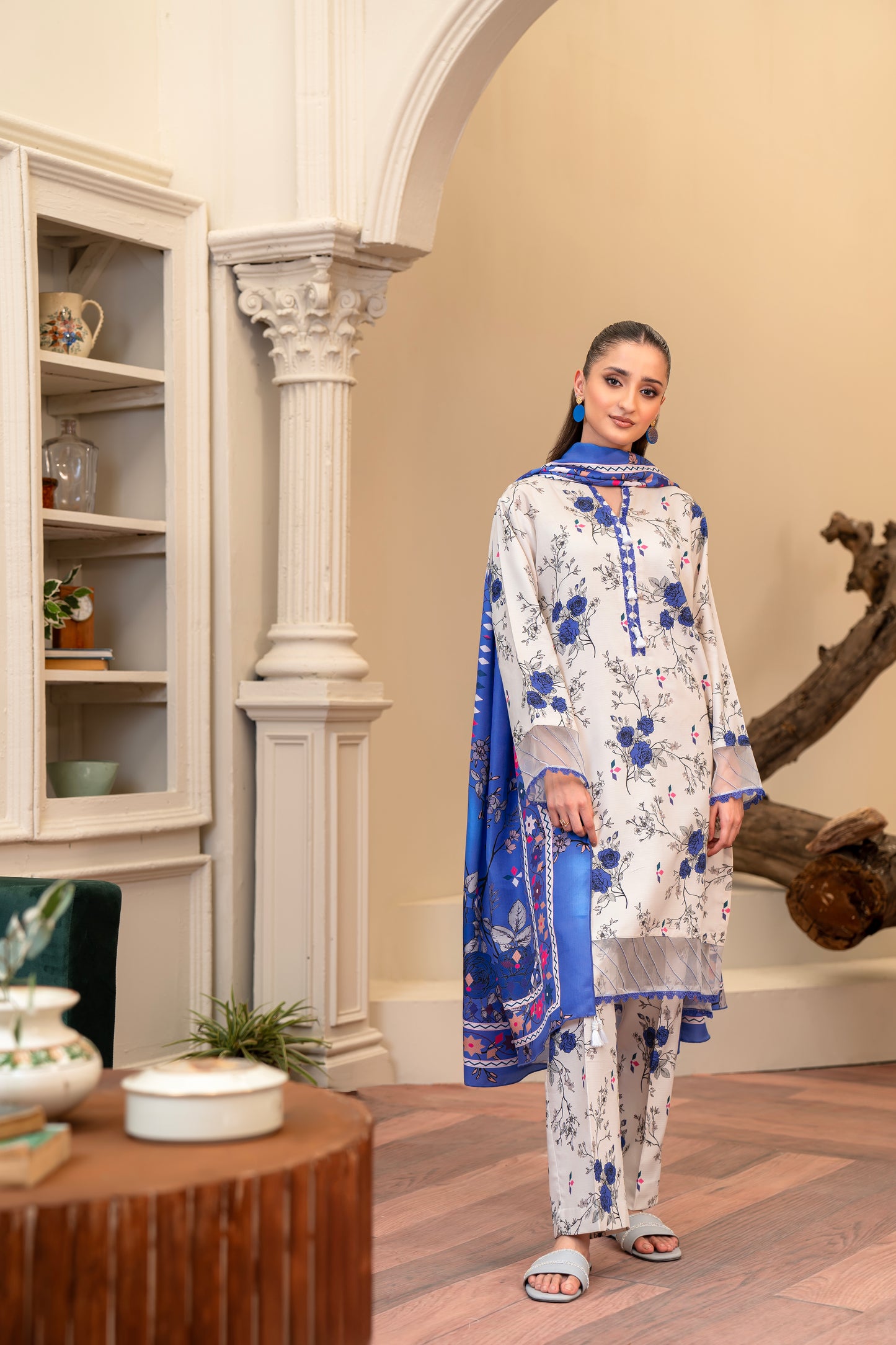 AGAAZ CO - 06| 3 PC PRINTED