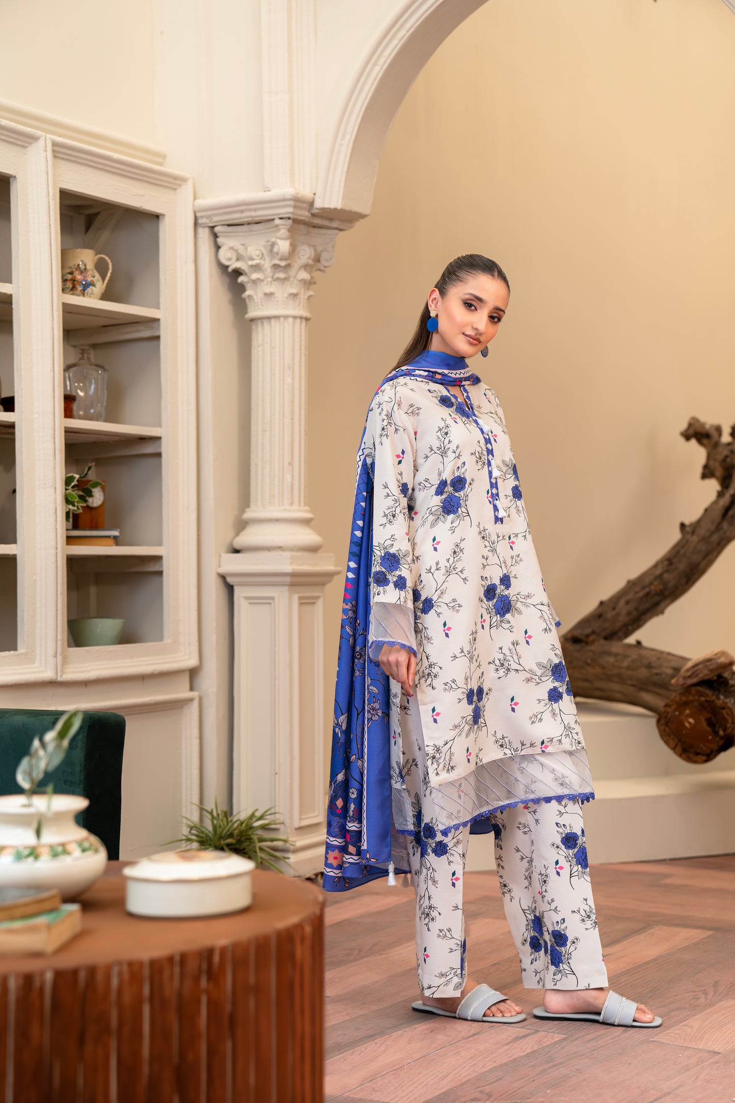 AGAAZ CO - 06| 3 PC PRINTED