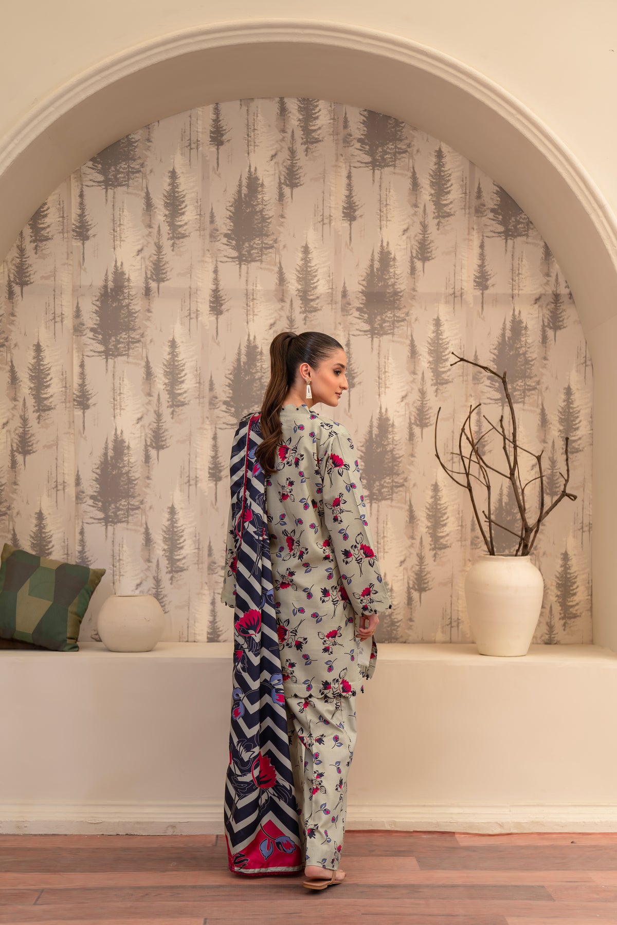 Heidi AGAAZ CO - 08| 3 PC PRINTED