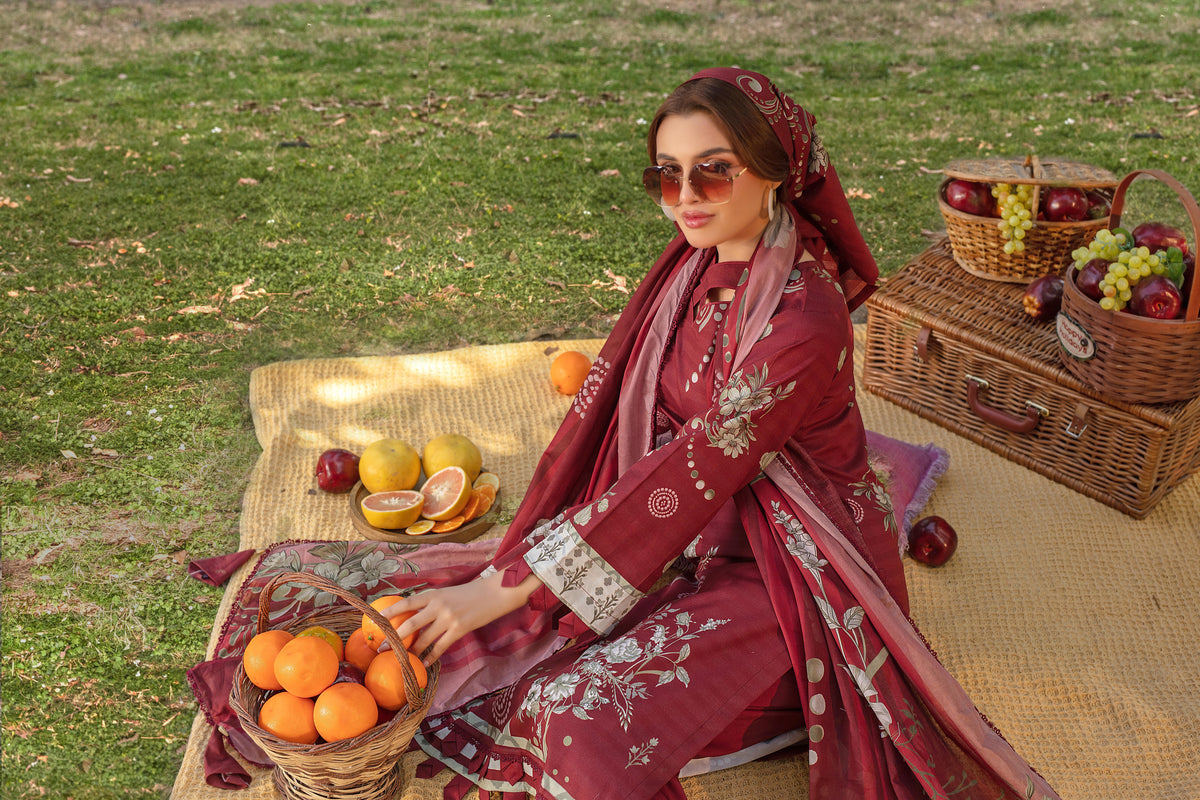 Jasmine GA - 02 | 3 PC PRINTED