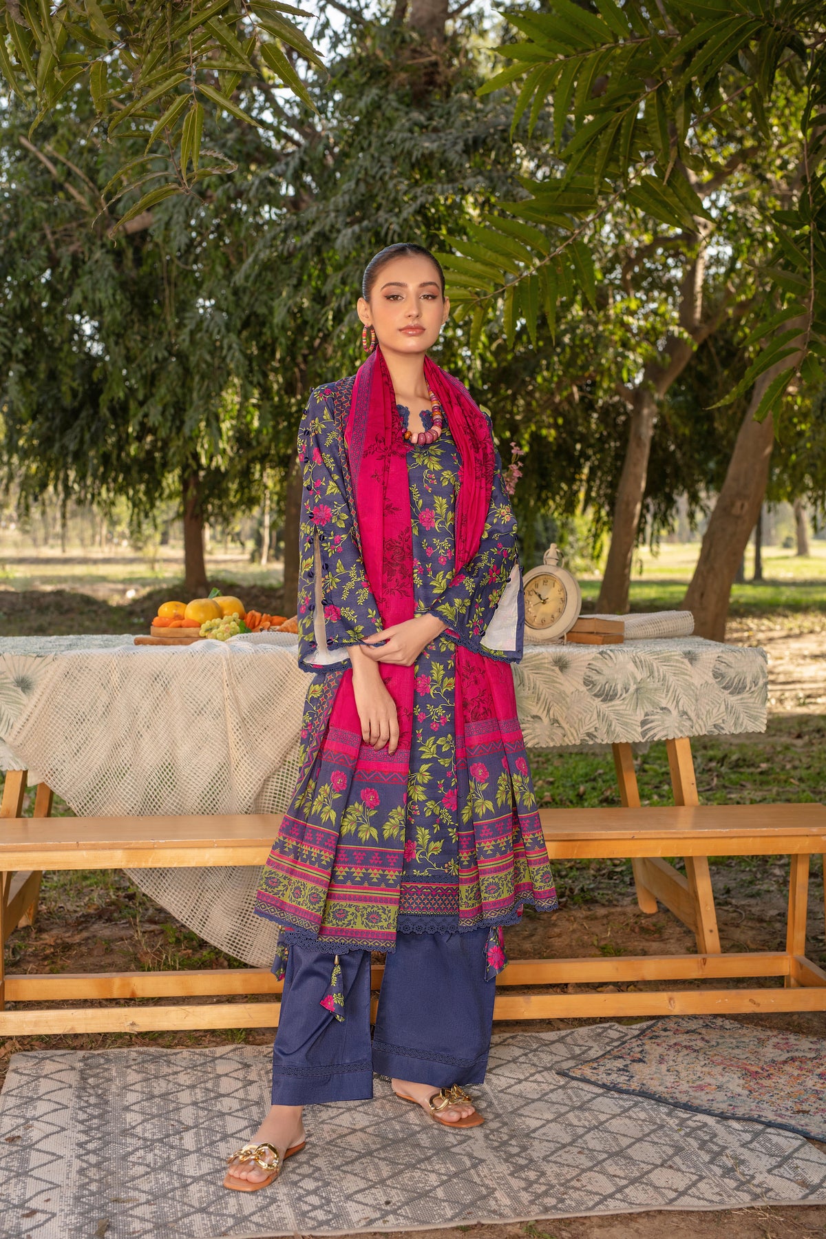 Samantha GA - 06 | 3 PC PRINTED