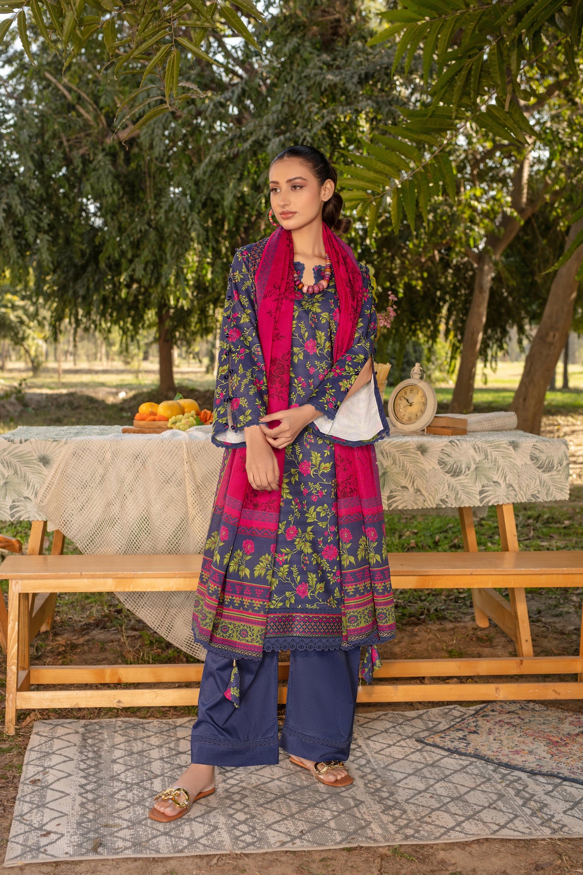 Samantha GA - 06 | 3 PC PRINTED