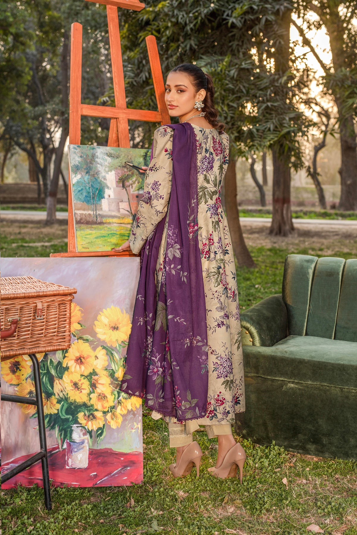 Nicole GA - 09 | 3 PC PRINTED