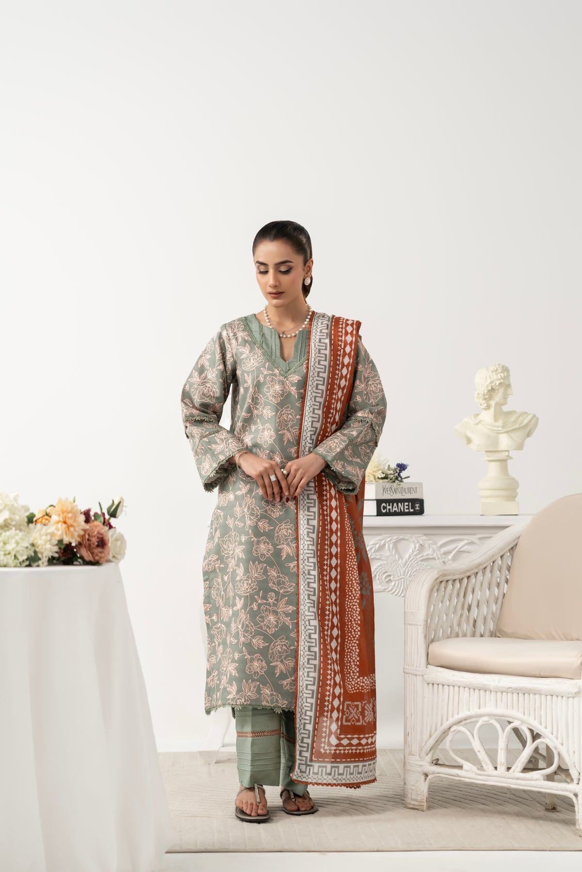 Caroline SE - 09 | 3 PC PRINTED