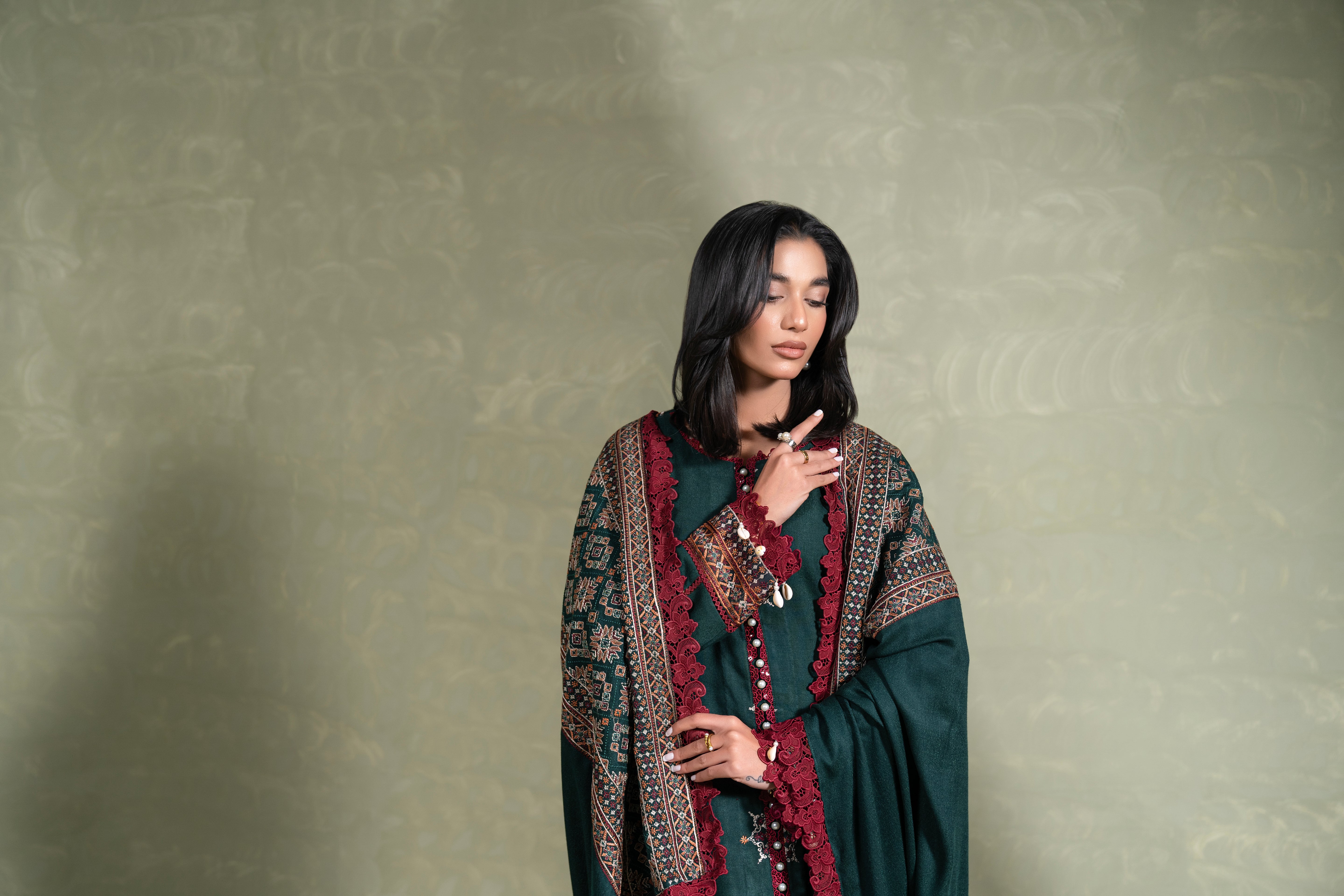 WS-04| 3 PC EMBROIDERED
