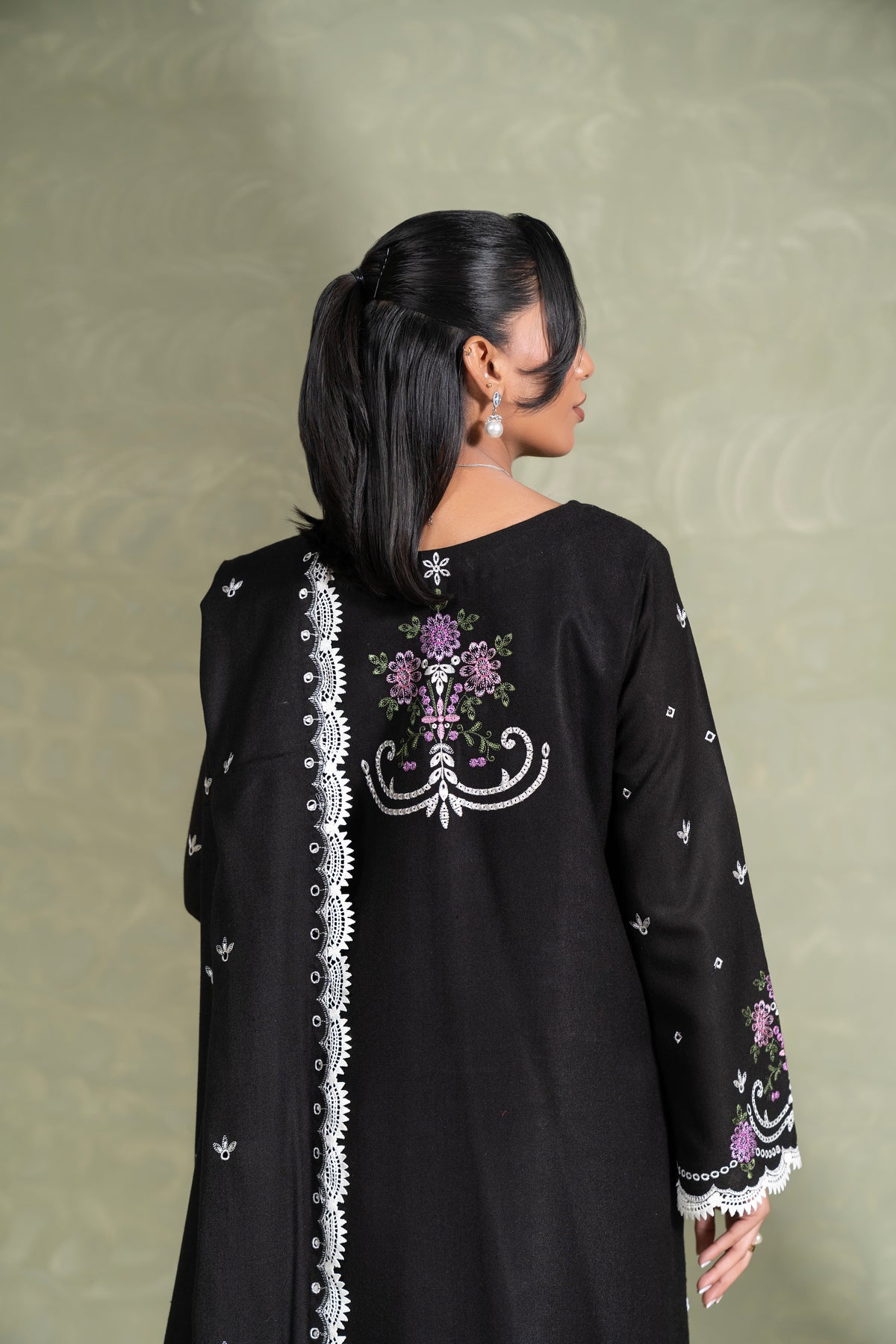 Danielle WS-05| 3 PC EMBROIDERED
