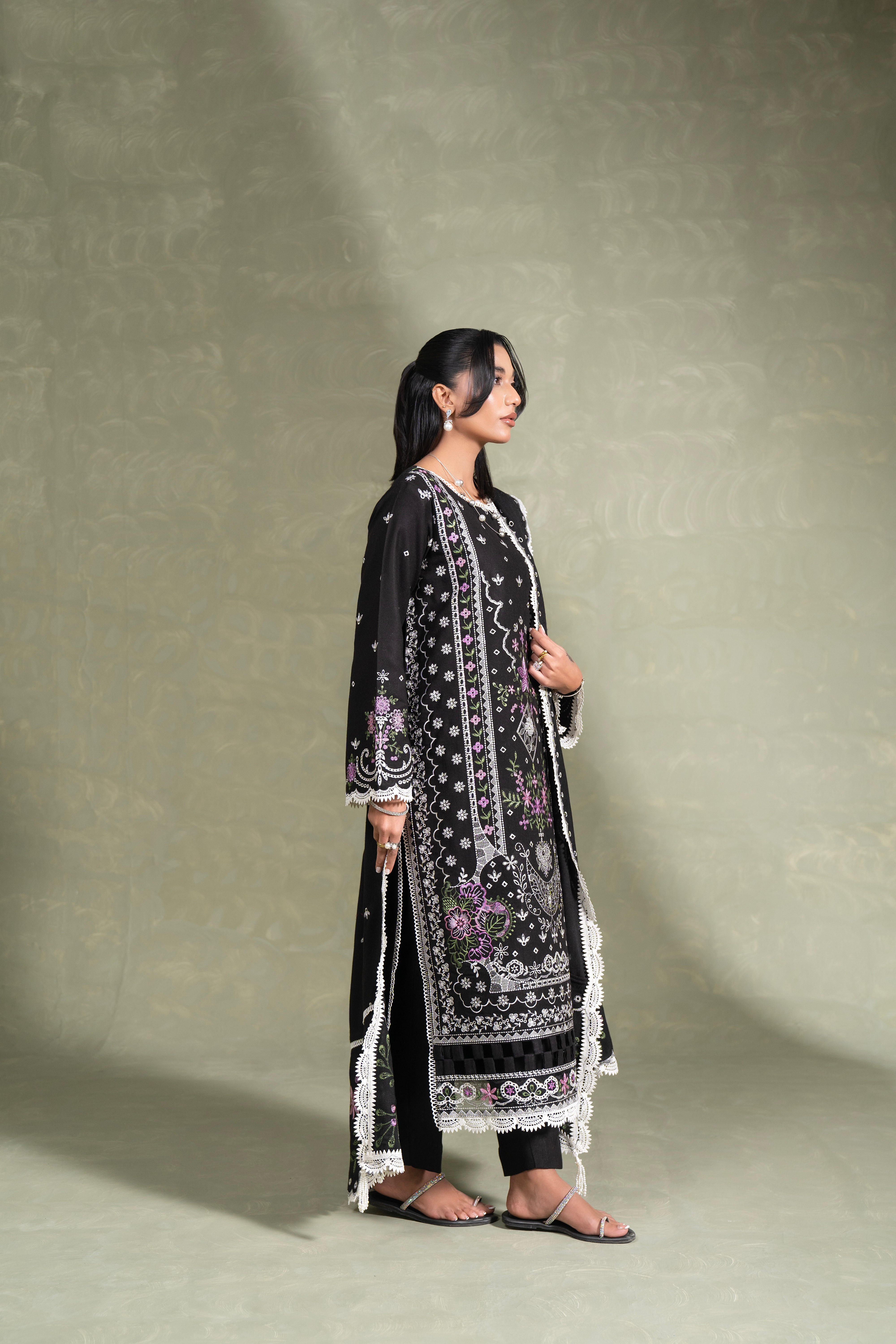 WS-05| 3 PC EMBROIDERED