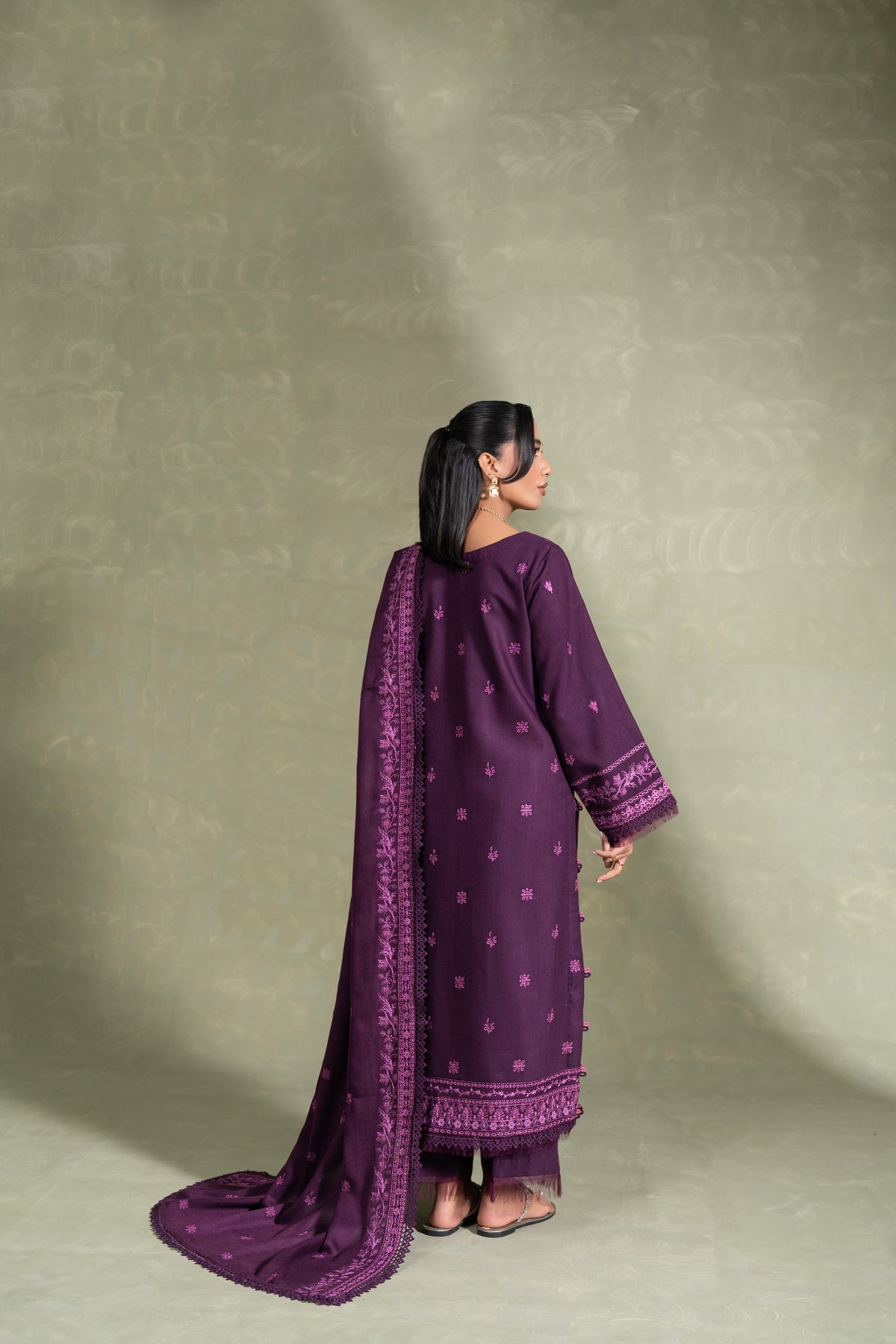Melissa WS-06| 3 PC EMBROIDERED
