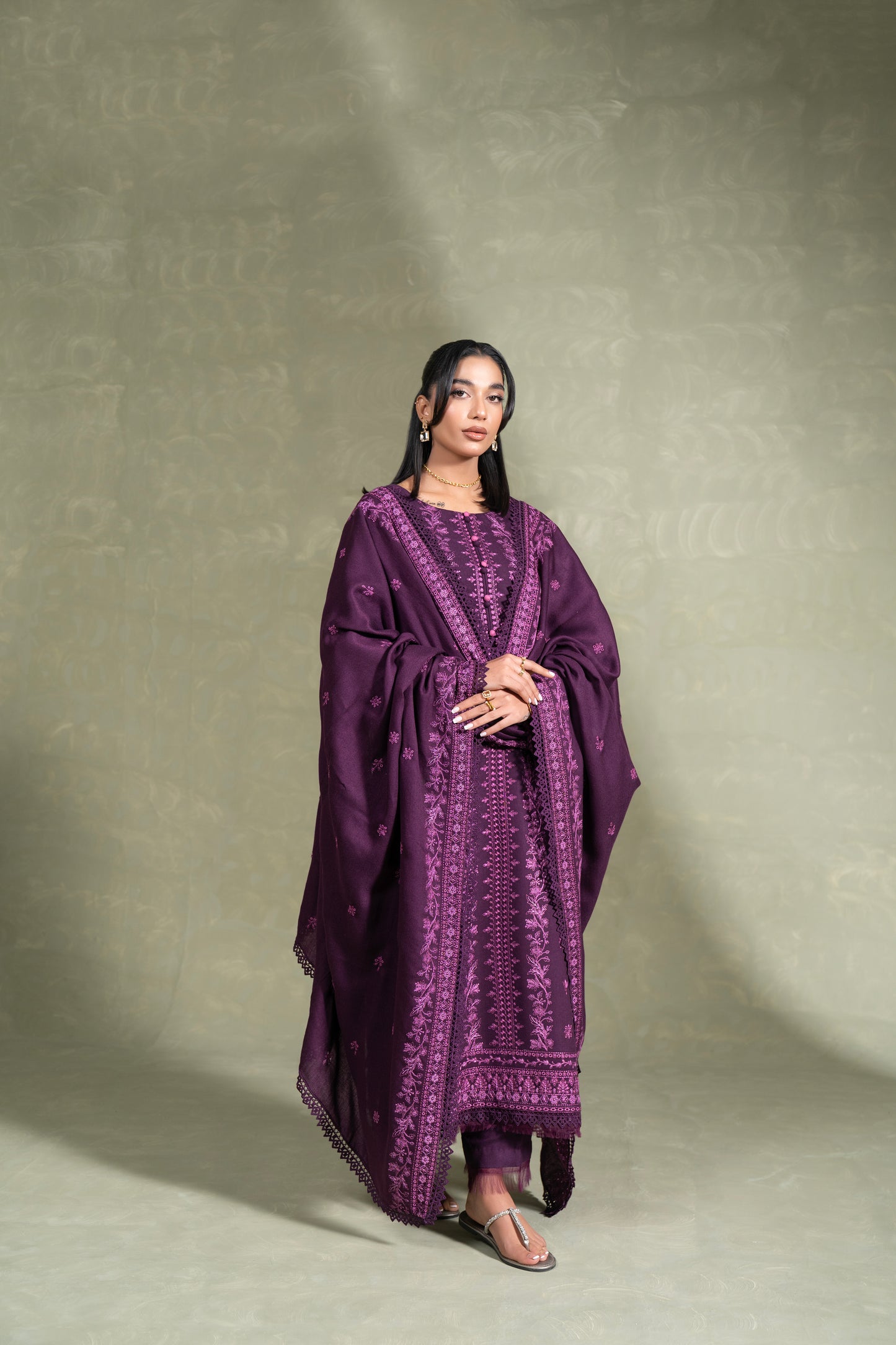 WS-06| 3 PC EMBROIDERED