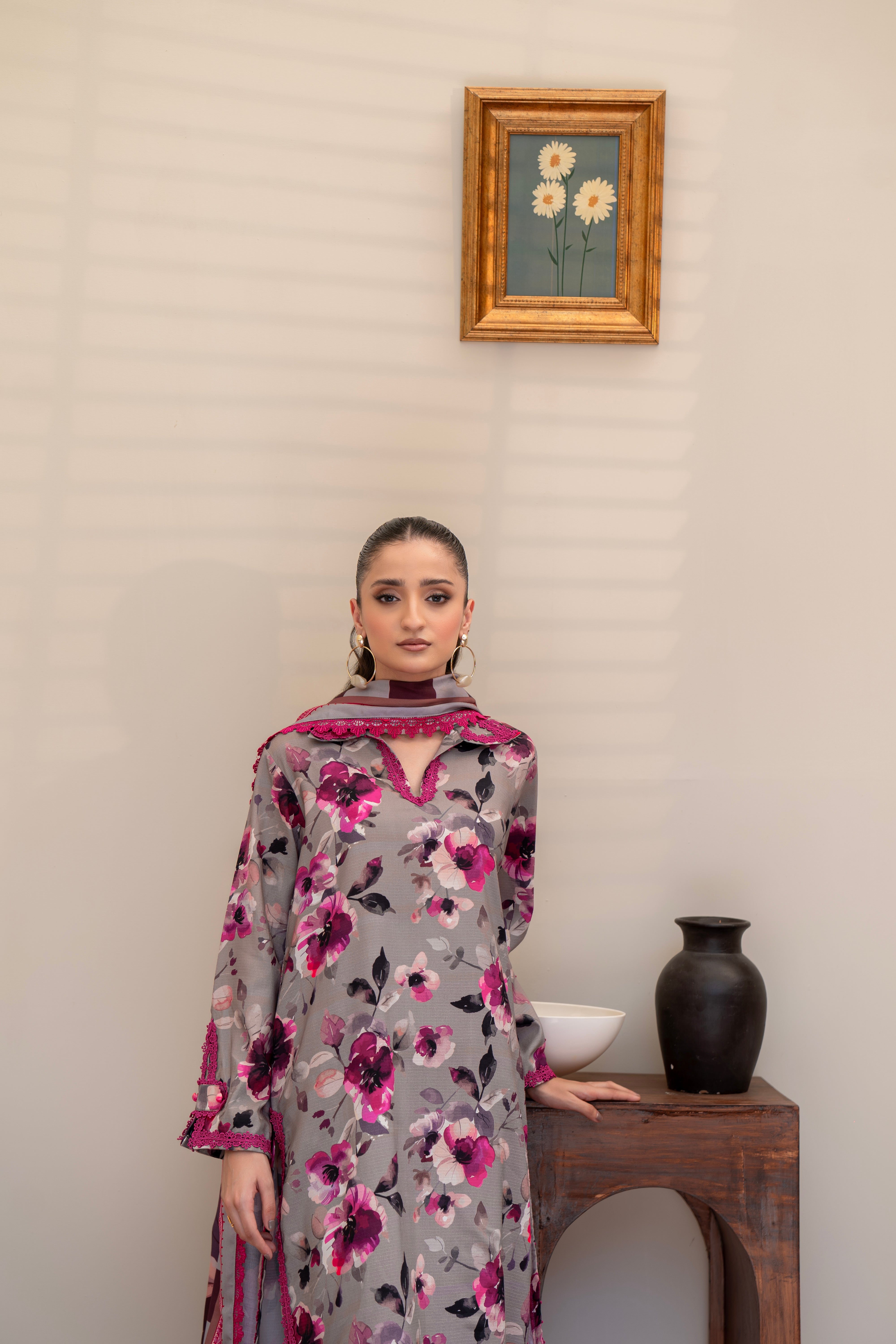 AGAAZ CO - 04| 3 PC PRINTED