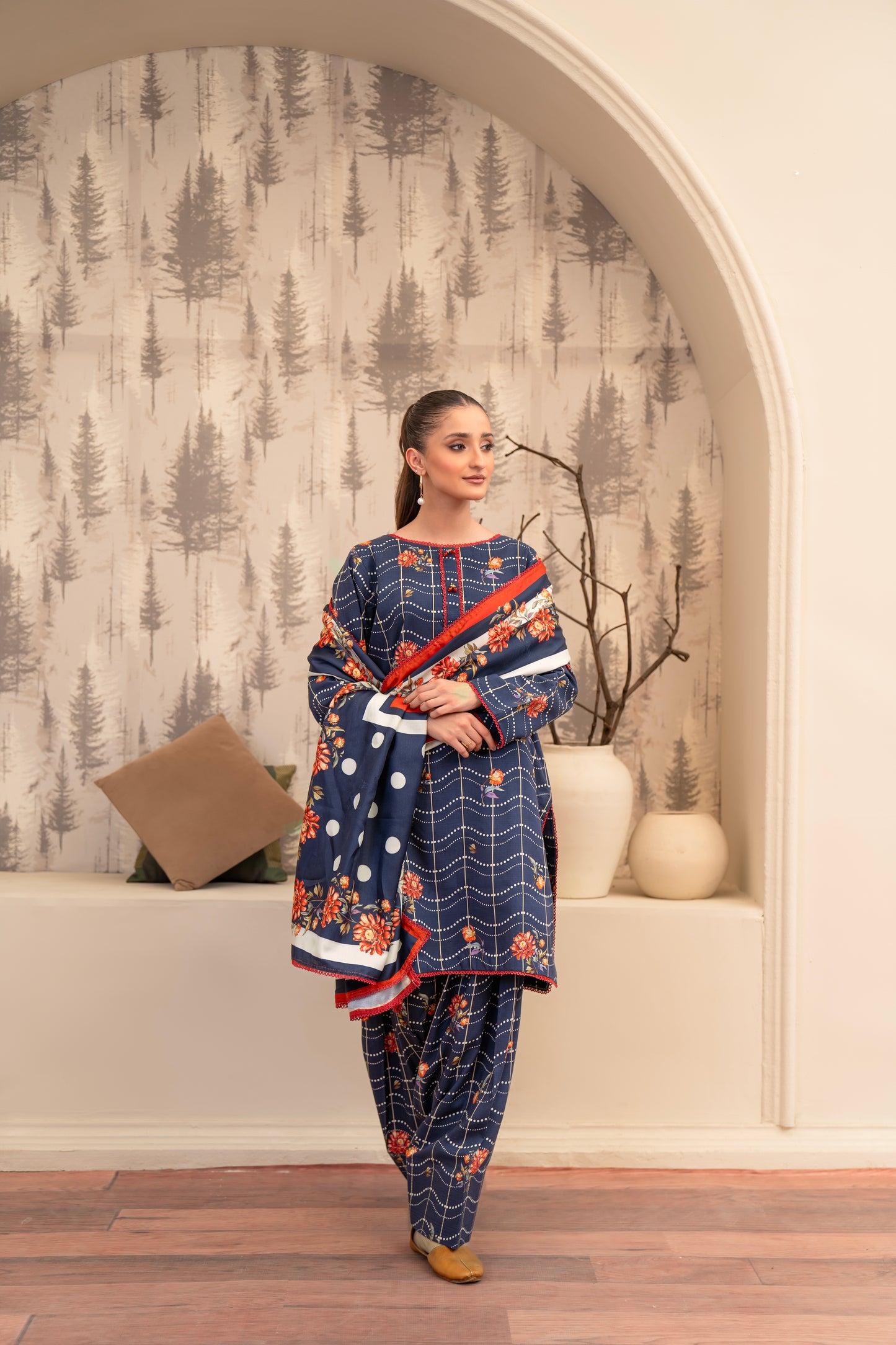 AGAAZ CO - 09| 3 PC PRINTED