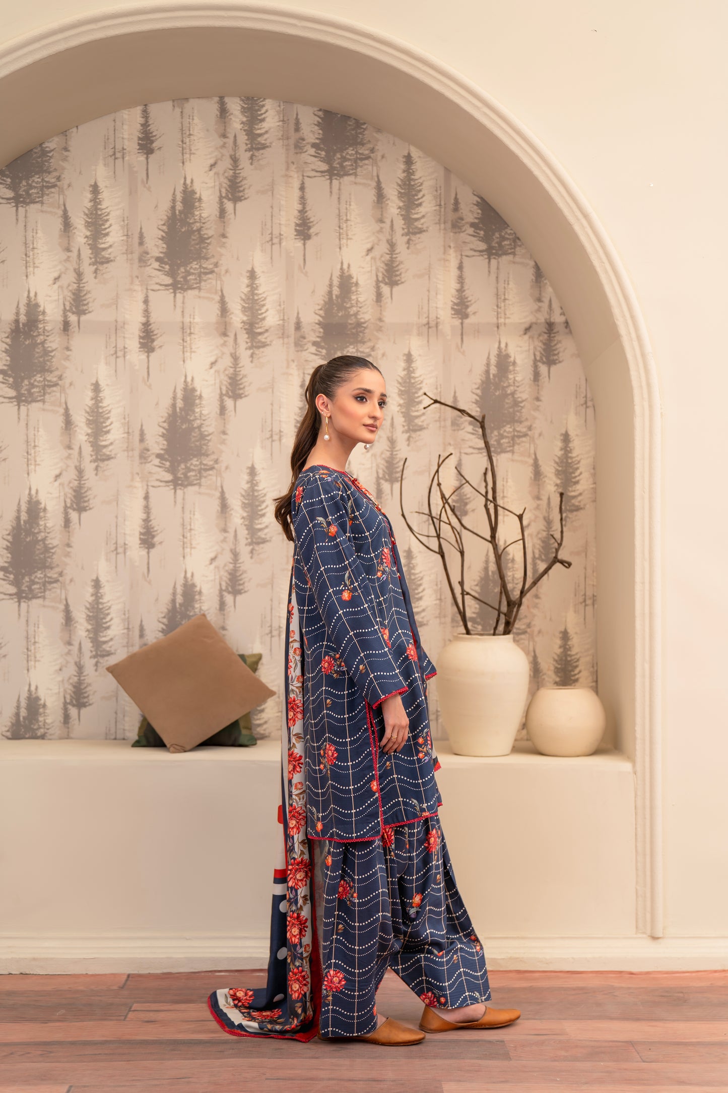 AGAAZ CO - 09| 3 PC PRINTED